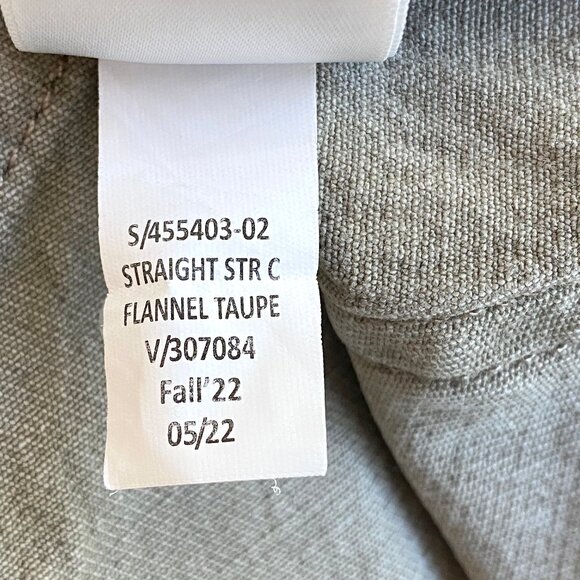 Gap Mens Straight Fit Flex Taupe Jeans Size 31 x 32 Denim 99% Cotton 1% Spandex - Picture 8 of 14